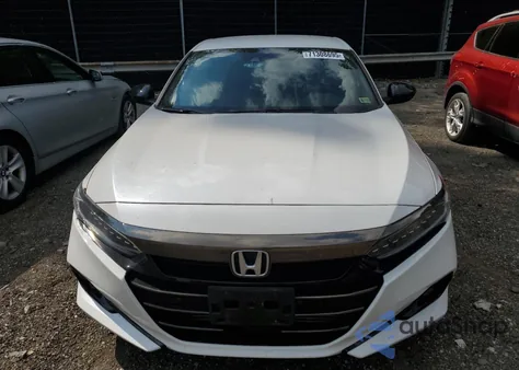 2021 Honda Accord Sport из США, поврежденный, VIN 1HGCV1F36MA081089